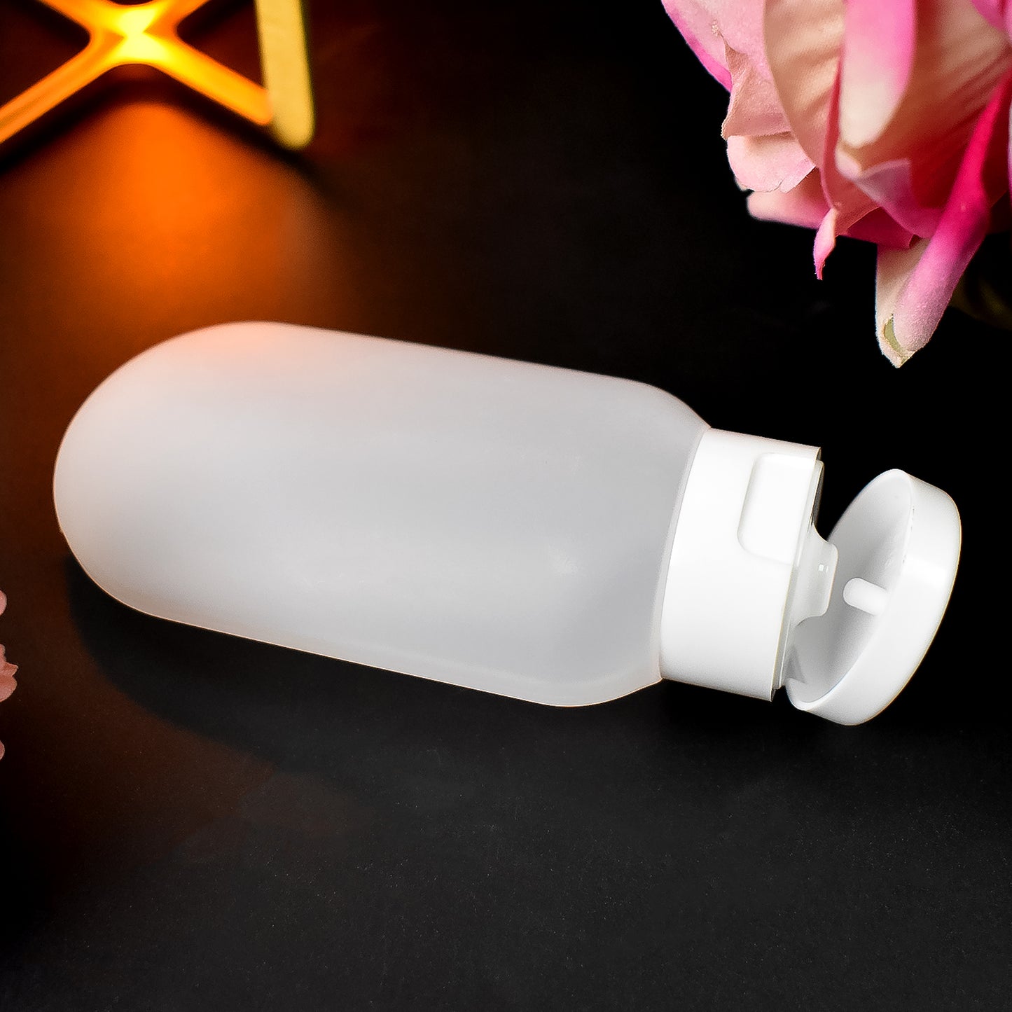 Small Plastic Travel Bottle Set Travel Shampoo And Conditioner Bottles (1 Pc 60 Ml Approx Mix Color)